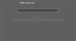 Desktop Screenshot of chillis-survey.com