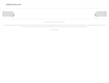 Tablet Screenshot of chillis-survey.com